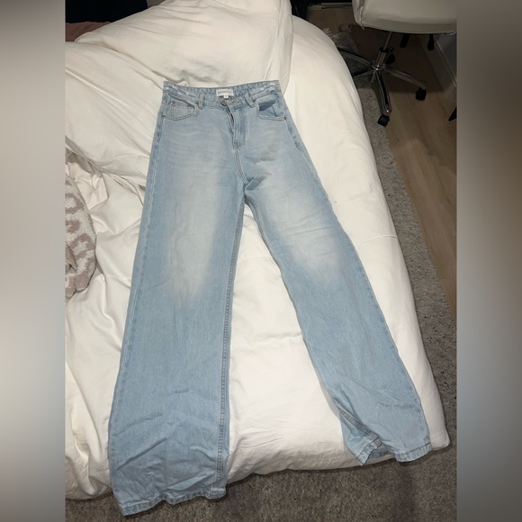 Light Denim Grey Lab Jeans - Picture 1 of 4